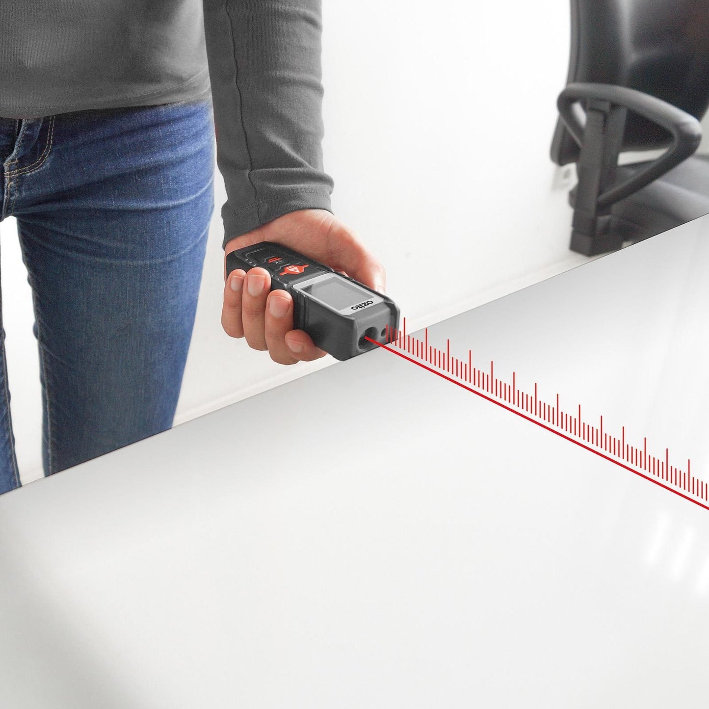 Ozito Laser Distance Measurer - 25m