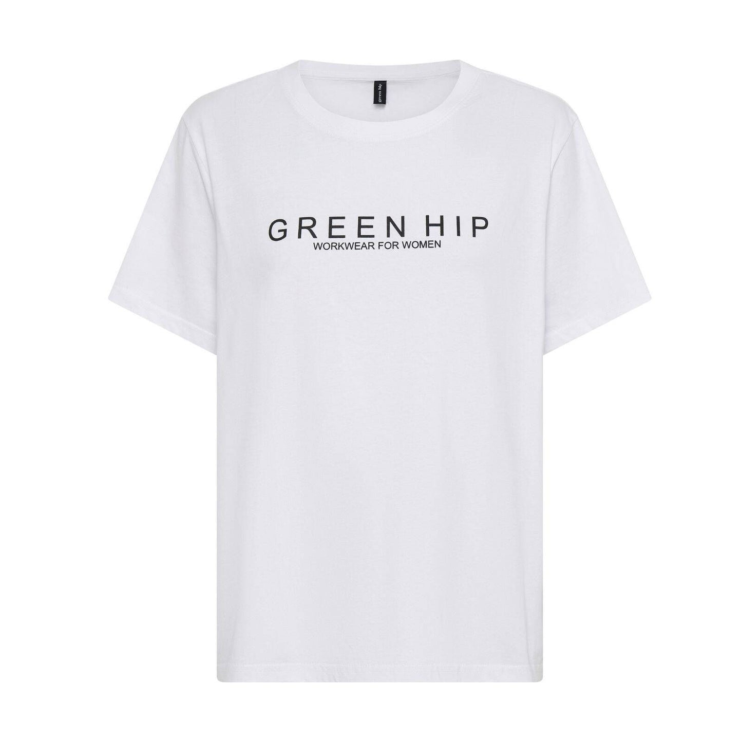 Green Hip Short Sleeve T Shirt - 2XL - White