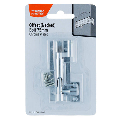 Taskmaster Offset Necked Barrel Bolt - 75mm