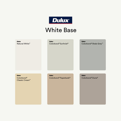 Dulux Weathershield Exterior Paint - 1L - Vivid White Low Sheen