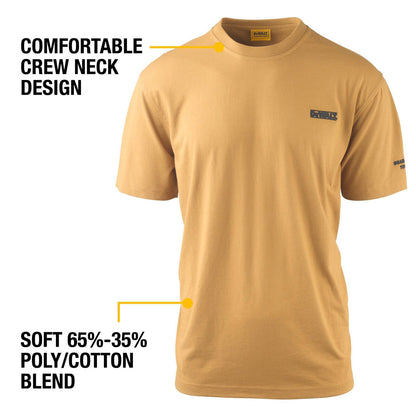 Dewalt Clay Typhoon Crew Neck Shirt - M
