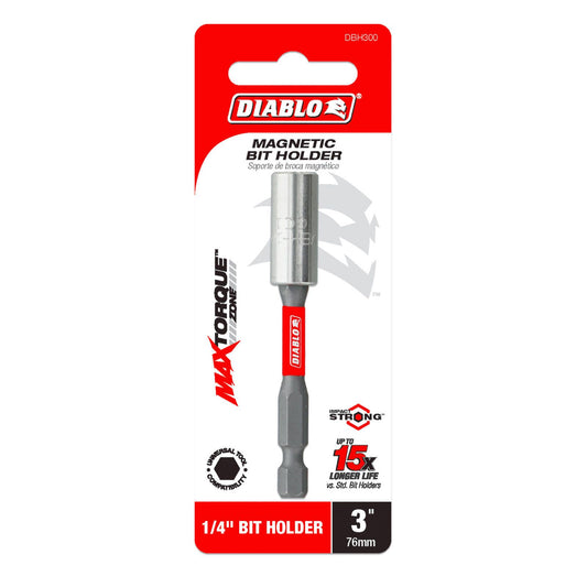 Diablo Standard Bit Holder - 3 - 46 x 6.35 x 123.8mm