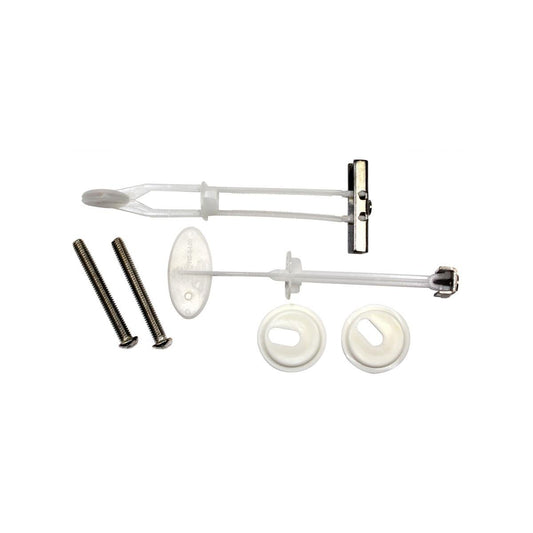 Fix a Loo Toilet Seat Blind Fixing Kit - 240mm x 125mm - Plastic - Easy Fit