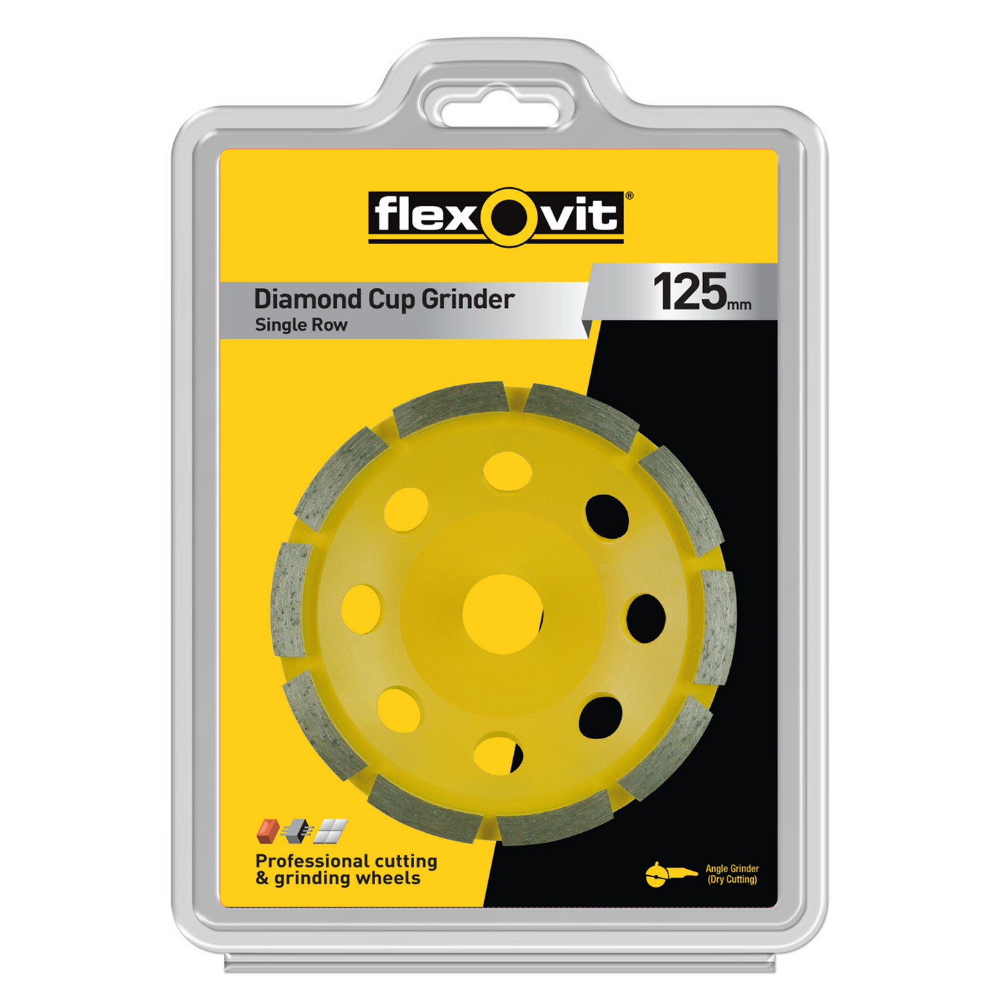 Flexovit Diamond Cup Grinder - 125mm