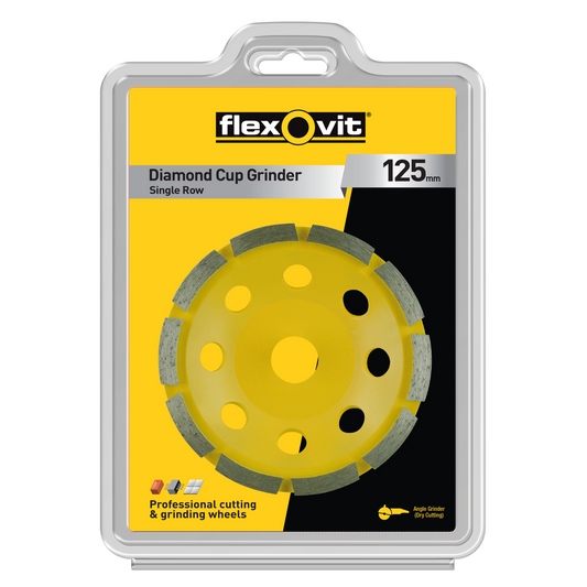 Flexovit Diamond Cup Grinder - 125mm