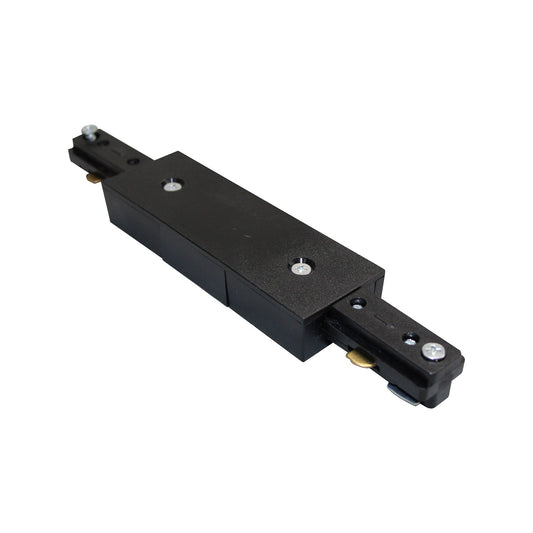 Mercator Single Track Circuit I Shaped Joiner - 117.5 x 185 x 35.5mm - Black