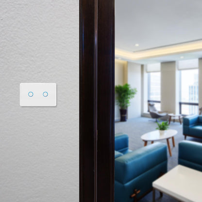 Deta 2 Gang Touch Activated Light Switch