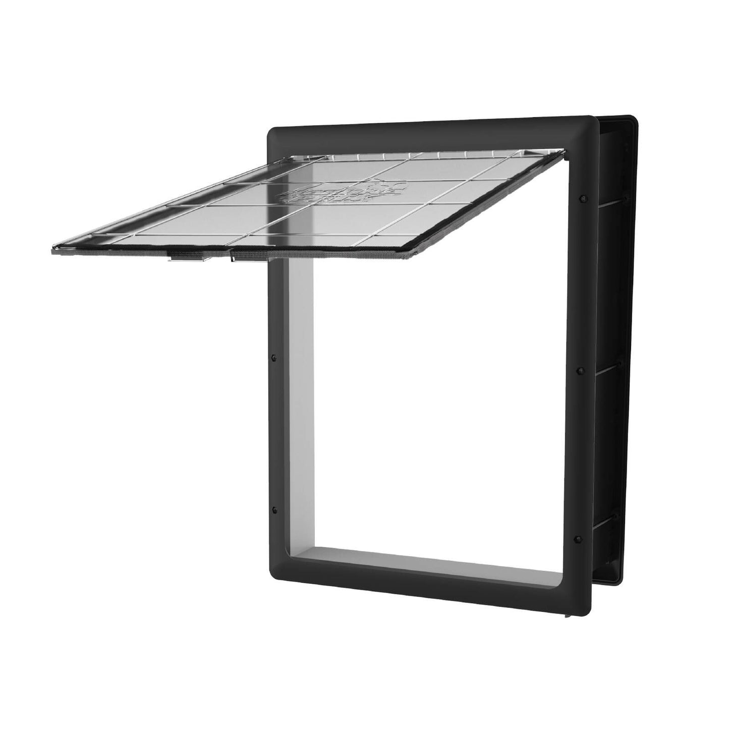 Hakuna Pets Large Essential Pet Door - 300 x 420mm - Black
