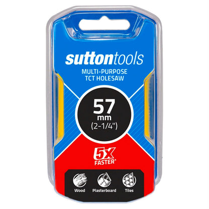 Sutton Tools TCT Multi Purpose Seamless Holesaw - 57mm
