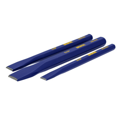 Irwin Cold Chisel Set - 3 Piece - 68 x 24 x 230mm