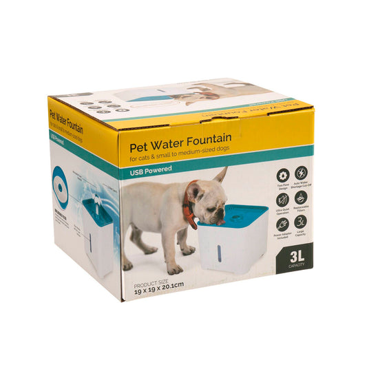 Dats Pet Water Fountain - 3L - White