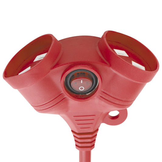 Deta Extra Heavy Duty Extension Lead 20m Dual Socket
