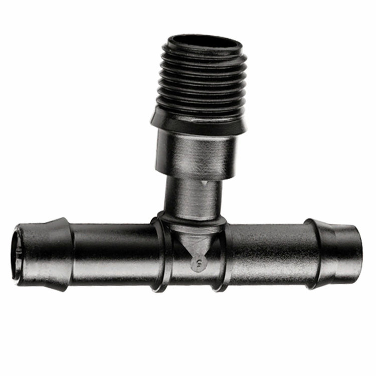 Pope Barbed x 15mm Threaded Tee - 13mm - 3 Pack
