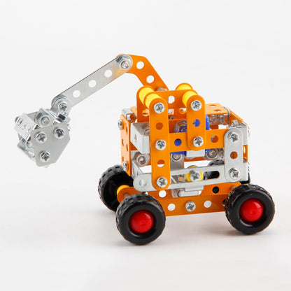 Boyle Steam Metal Craft Kit Excavator - 158pcs - 14 x 7 x 9.5cm