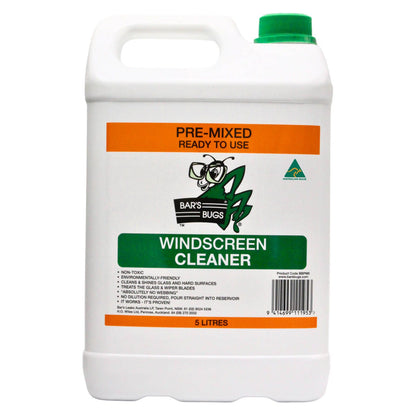 Bar's Bugs Pre-Mixed Windscreen Cleaner - 5L - Green