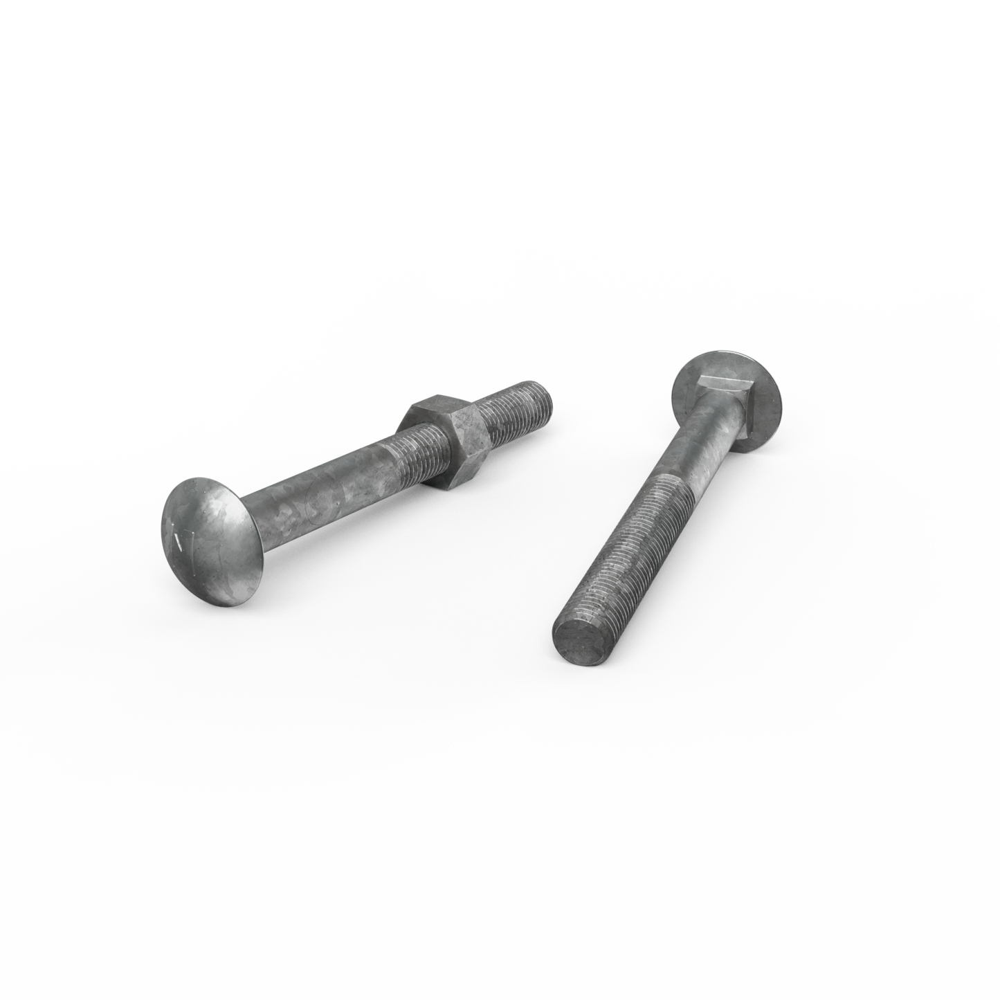 Zenith M16 x 150mm - Hot Dip Galvanised Cup Head Bolts & Nuts