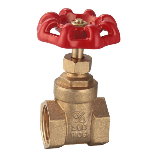 Kinetic Brass Gate Valve - 20mm