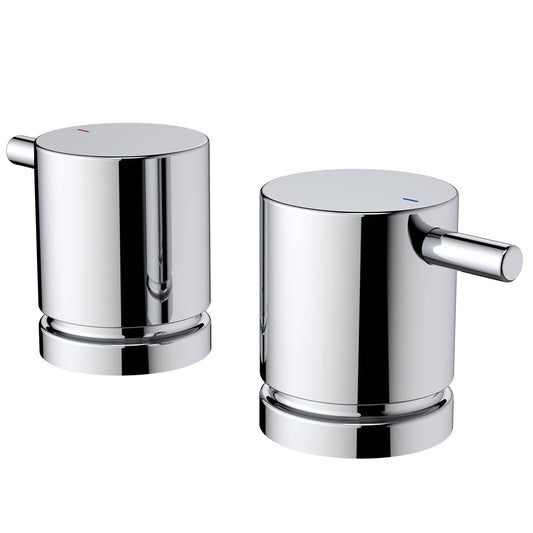 Caroma Luna Lever Basin Top Assemblies - 44 x 54mm - Chrome