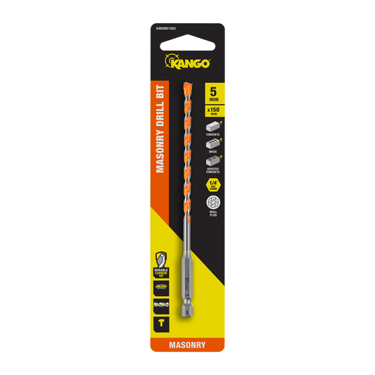 Kango Masonry Drill Bit - 5 x 150mm