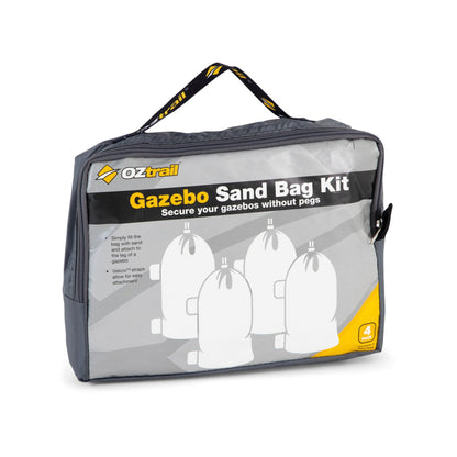 Oztrail Sand Bag Gazebo Weights Kit - 4 Pack
