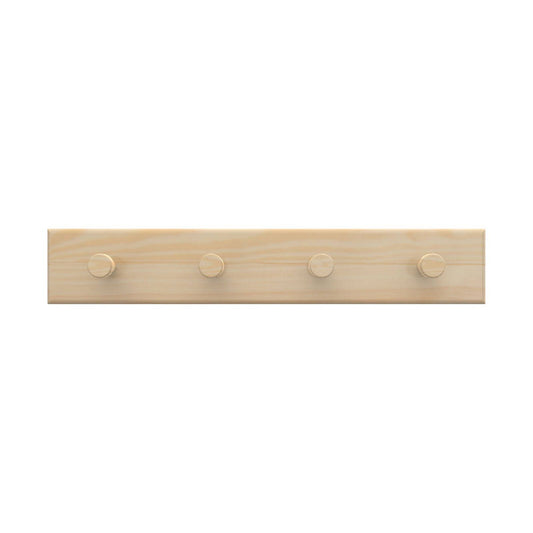 Mode Key Rack - 4 Timber Hooks - 245 x 40mm