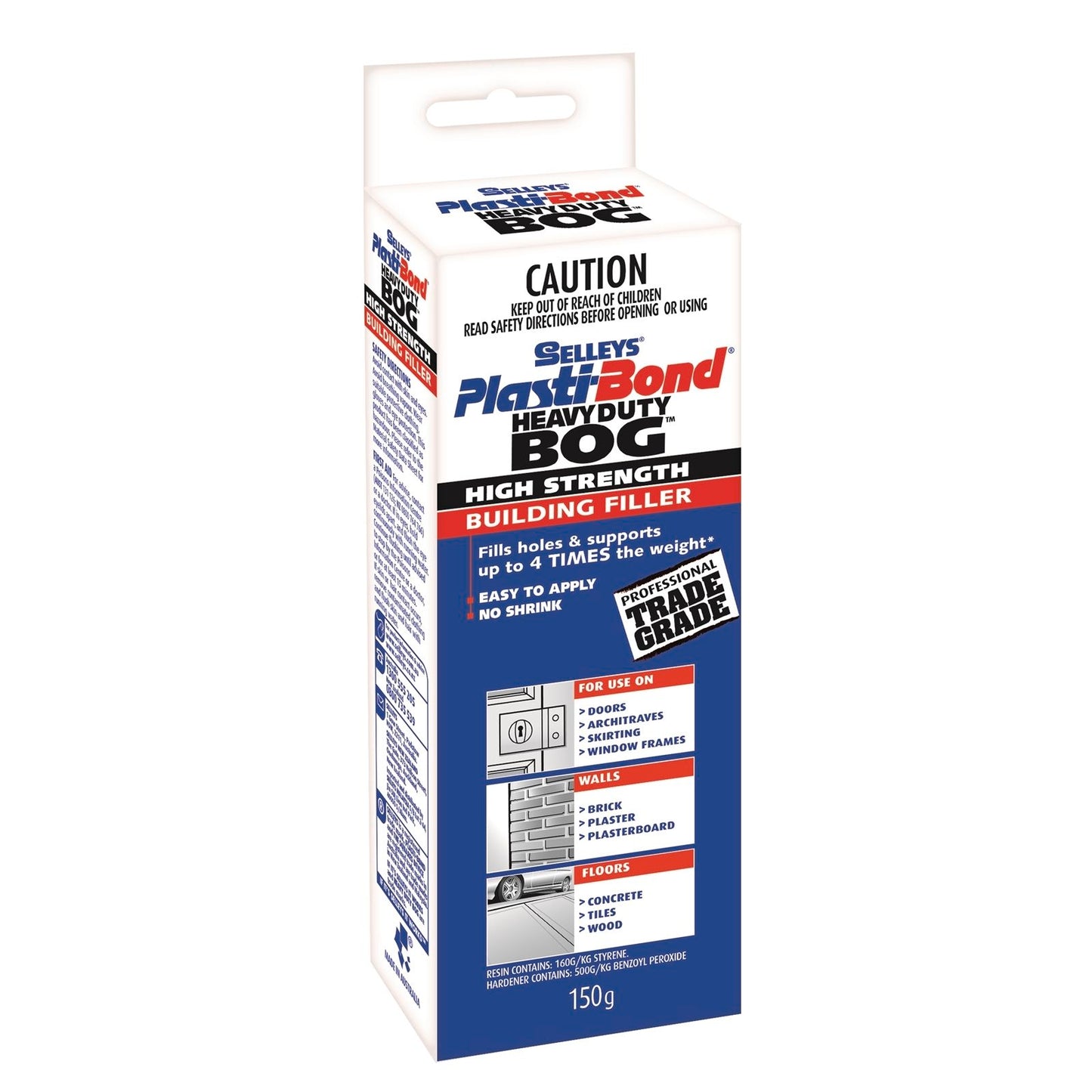 Selleys Plastibond Heavy Duty Bog - 150g