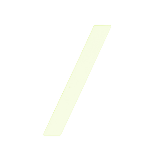 Sandleford Glow in Dark Acrylic Letter - 90mm - Green