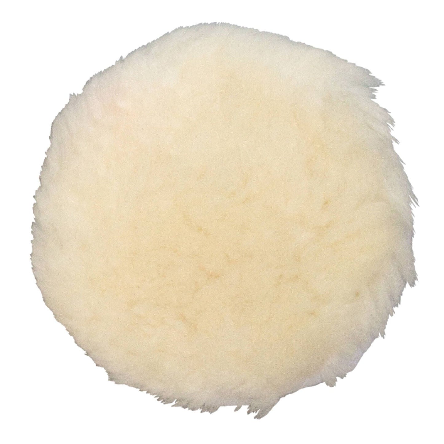 Josco Hook and Loop Lambswool Bonnet Polishing Pad - 125mm