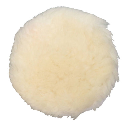 Josco Hook and Loop Lambswool Bonnet Polishing Pad - 125mm