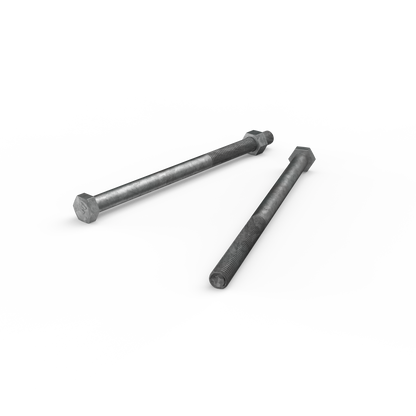 Zenith Hot Dip Galvanised Hex Head Bolts - M12 x 200mm - 12 Pack