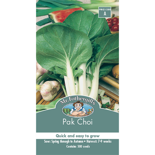 Mr Fothergill Pak Choi Vegetable Seeds