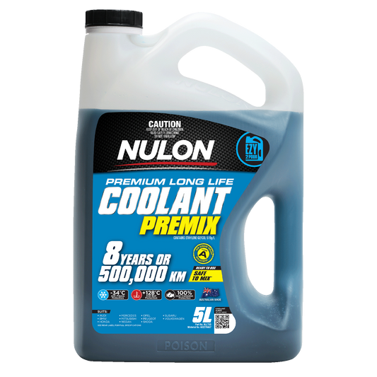 Nulon Premium Long Life Coolant Premix - 5L