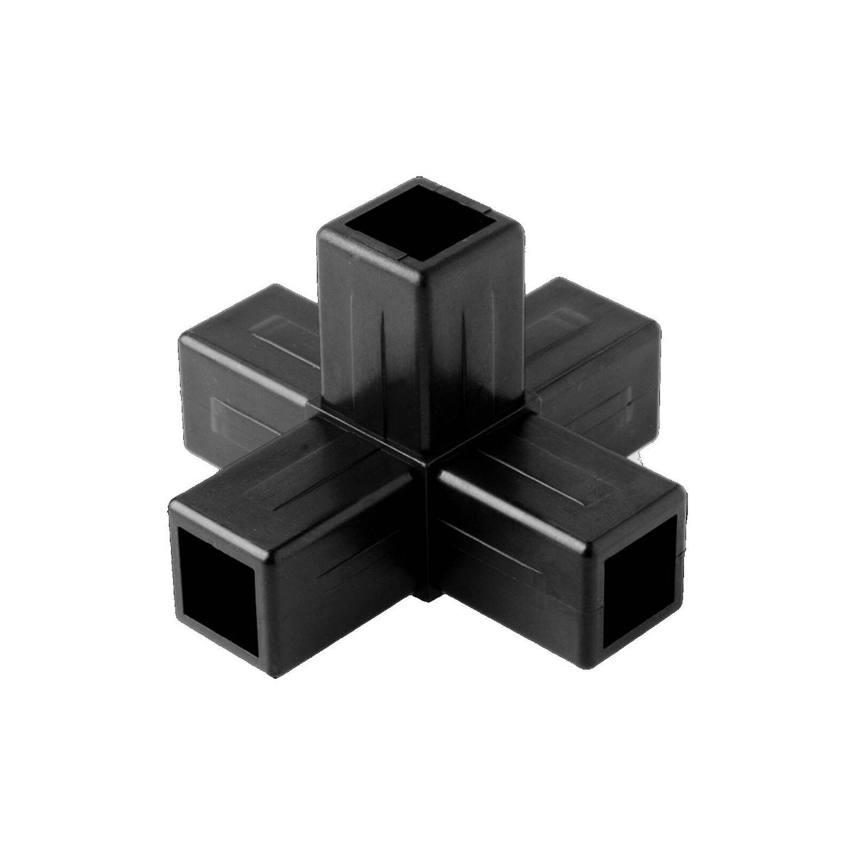 Metal Mate 5 Way Connect It Joiner - Black - Plastic - Impact Resistant