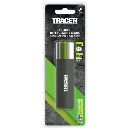 Tracer Pro 5 Graphite Replacement Leads - 5.2mm - 6 Pack