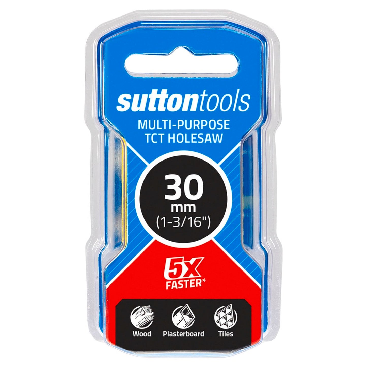 Sutton Tools TCT Multi Purpose Seamless Holesaw - 30mm