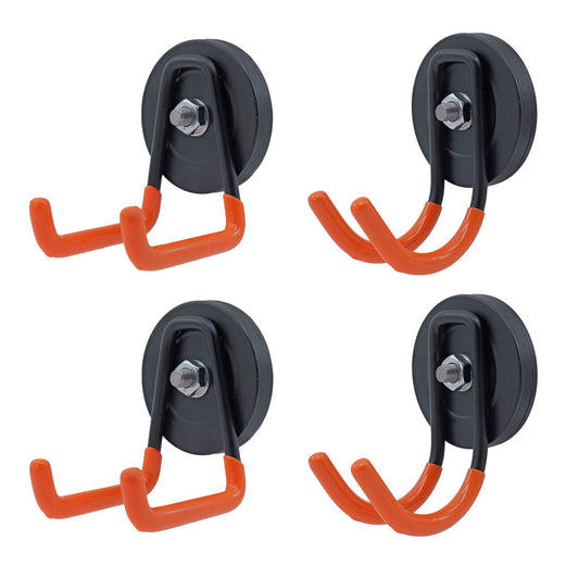 Everhang Magnetic Utility Hook Kit - 4 Pack - 10kg