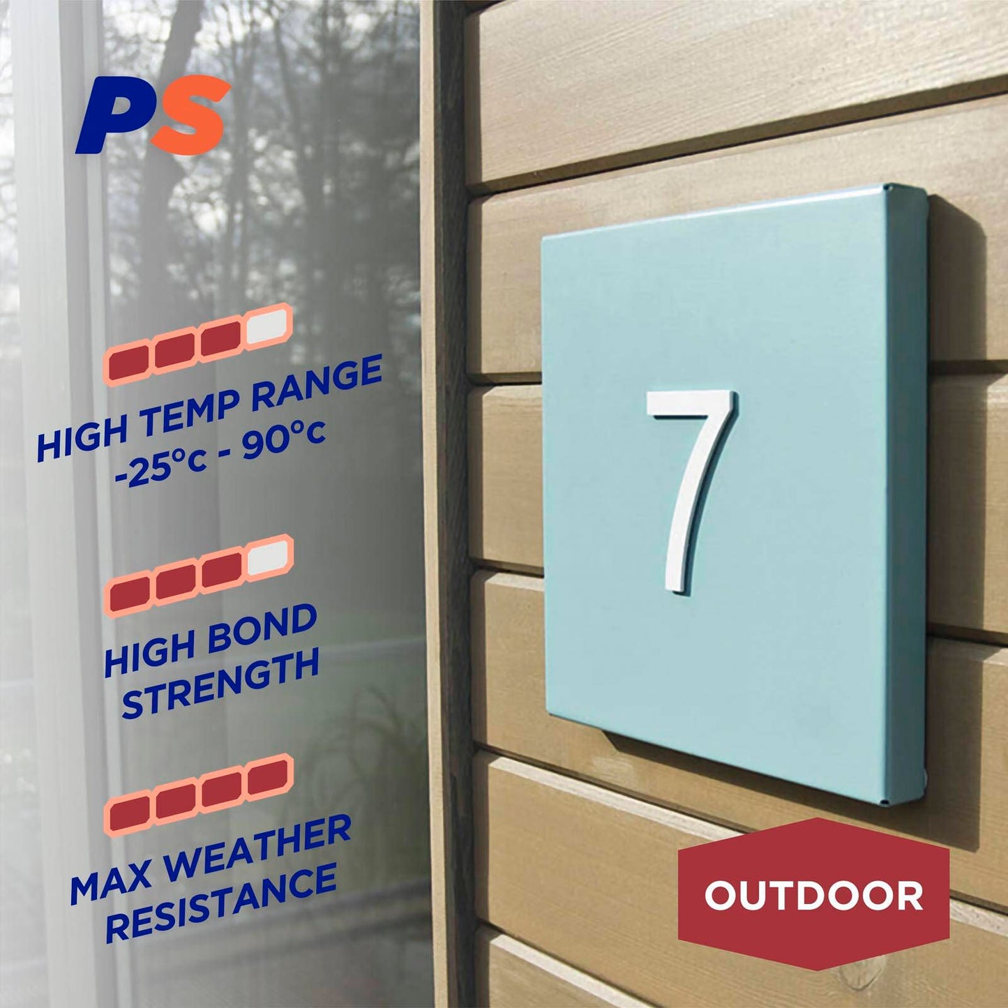 Permastik Outdoor Mounting Tape - 5m x 24mm