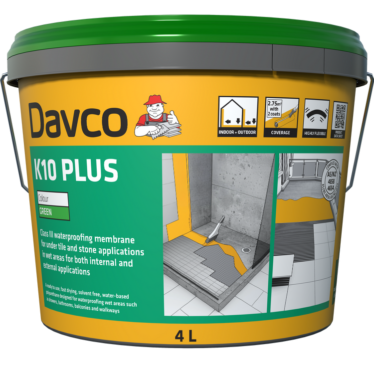 Davco 4L Green K10 Plus Waterproofing Agent