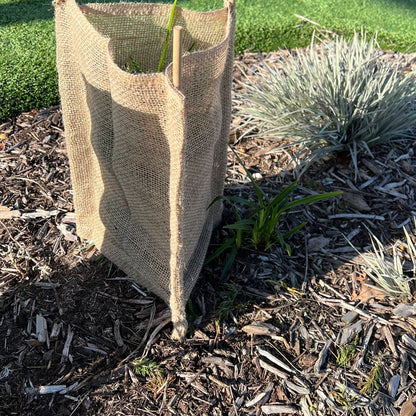 Pillar Hessian Tree Guard Sleeve - 30 x 45cm - 3 Pack