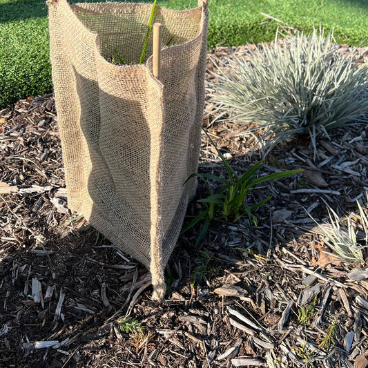 Pillar Hessian Tree Guard Sleeve - 30 x 45cm - 3 Pack