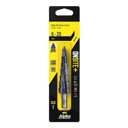Alpha Onsite Step Cutter - 8 - 20mm