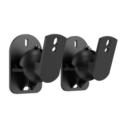 Practa Speaker Bracket - 2 Pack - Black - 60mm