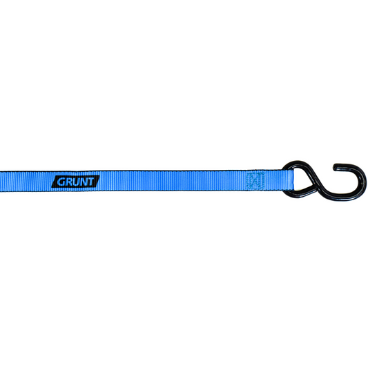 Grunt Ratchet Tie Down - 25mm x 5m - 450kg - 2 Pack