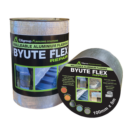 Cagroup Byute Flex Repair Tape - 100mm x 5m - Silver