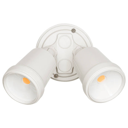 Brilliant Raptor III Twin Flood Light - 20W - 1800 Lumens - Beige
