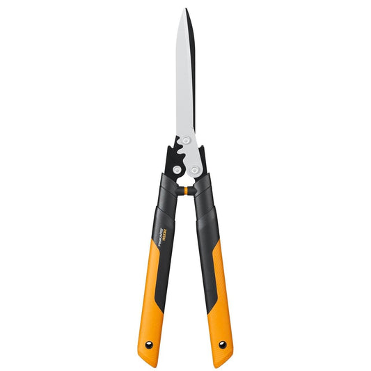 Fiskars PowergearX Hedge Shear - 280mm Hard Steel - Lightweight FiberComp