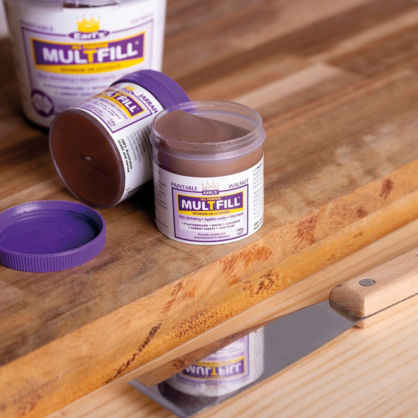 Earl's Multfill Ready to Use Filler - 140g - White