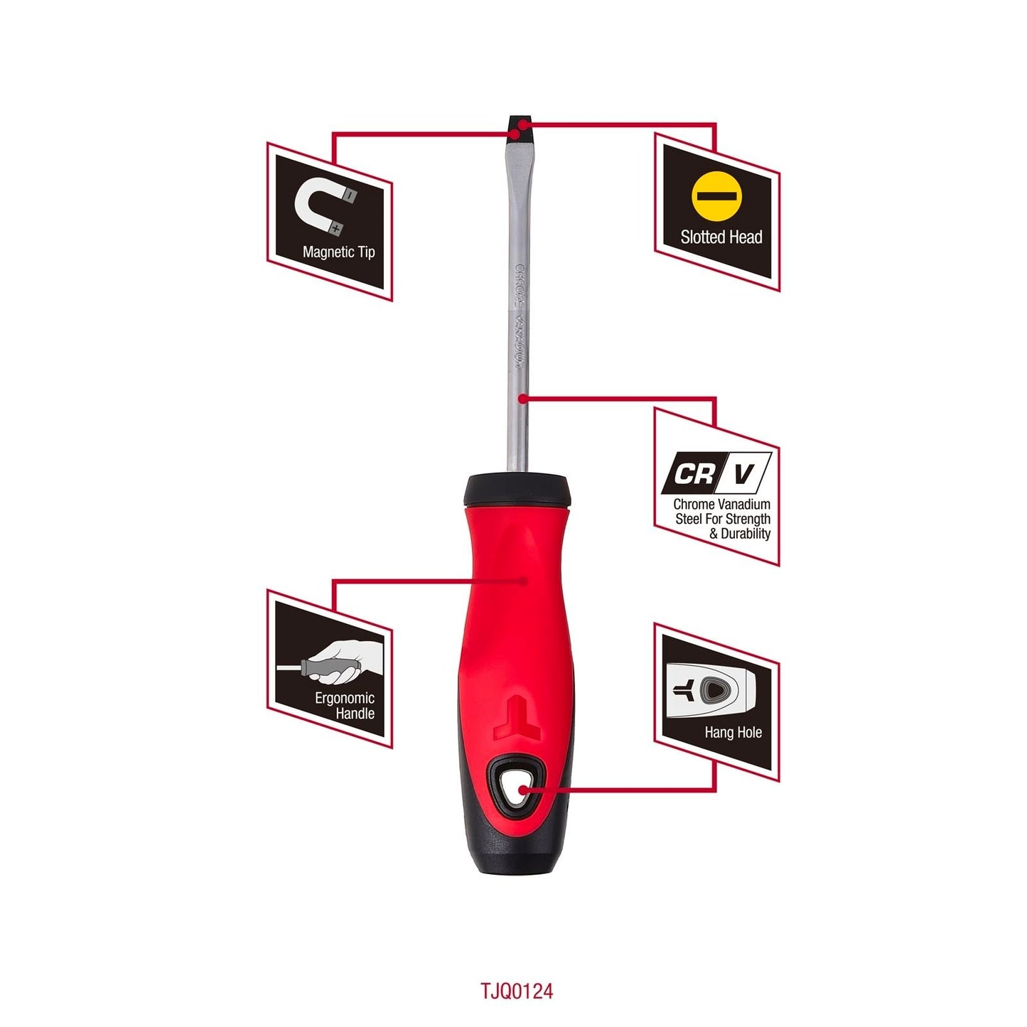 Trojan Slot Screwdriver - No.6 - 100mm