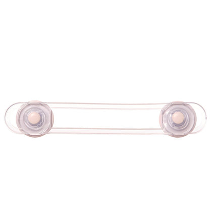 Dreambaby Child Safety Latch - Flexible - 91mm - Transparent - Secure Lock
