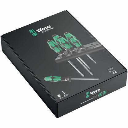 Wera Screwdriver Set - 6 Piece - 334/6 - 285 x 210mm